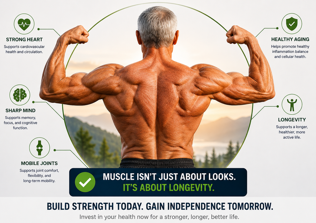 Why Muscle May Be the Most Important Predictor of Healthy Aging