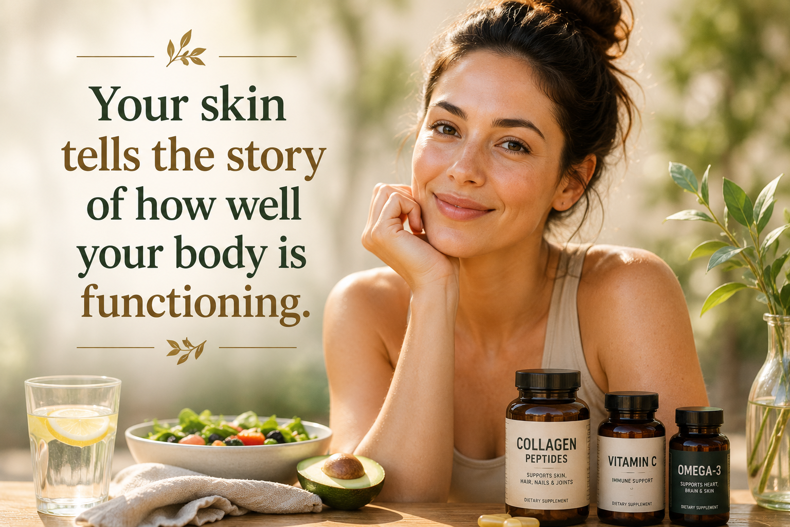 Healthy Skin Starts From Within: The Longevity Approach to Skin Health