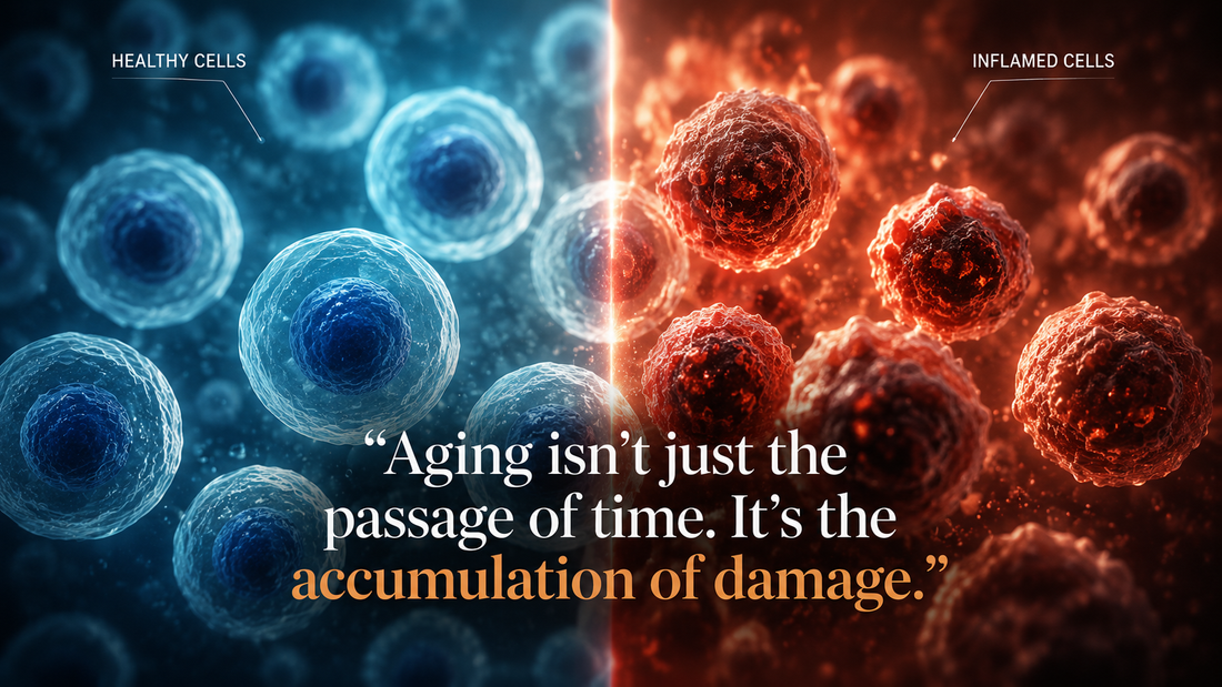 How Inflammation Accelerates Aging: The Hidden Driver of Age-Related Decline