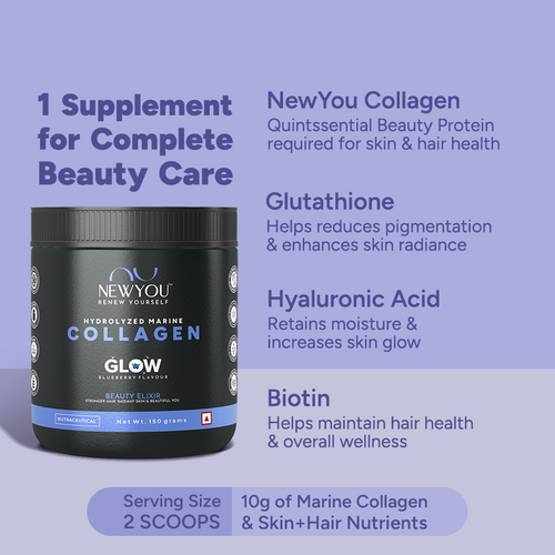 Collagen Glow • Blueberry • 150g