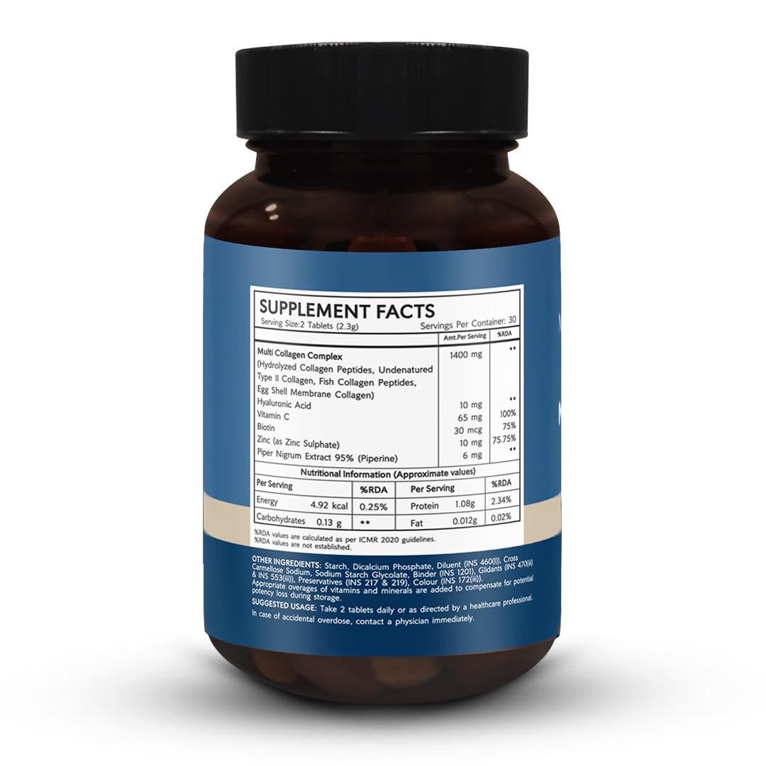 Multi Collagen Complex • 60 Tablets