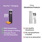 GlutaPop • Glutathione Effervescent • 20 Tabs