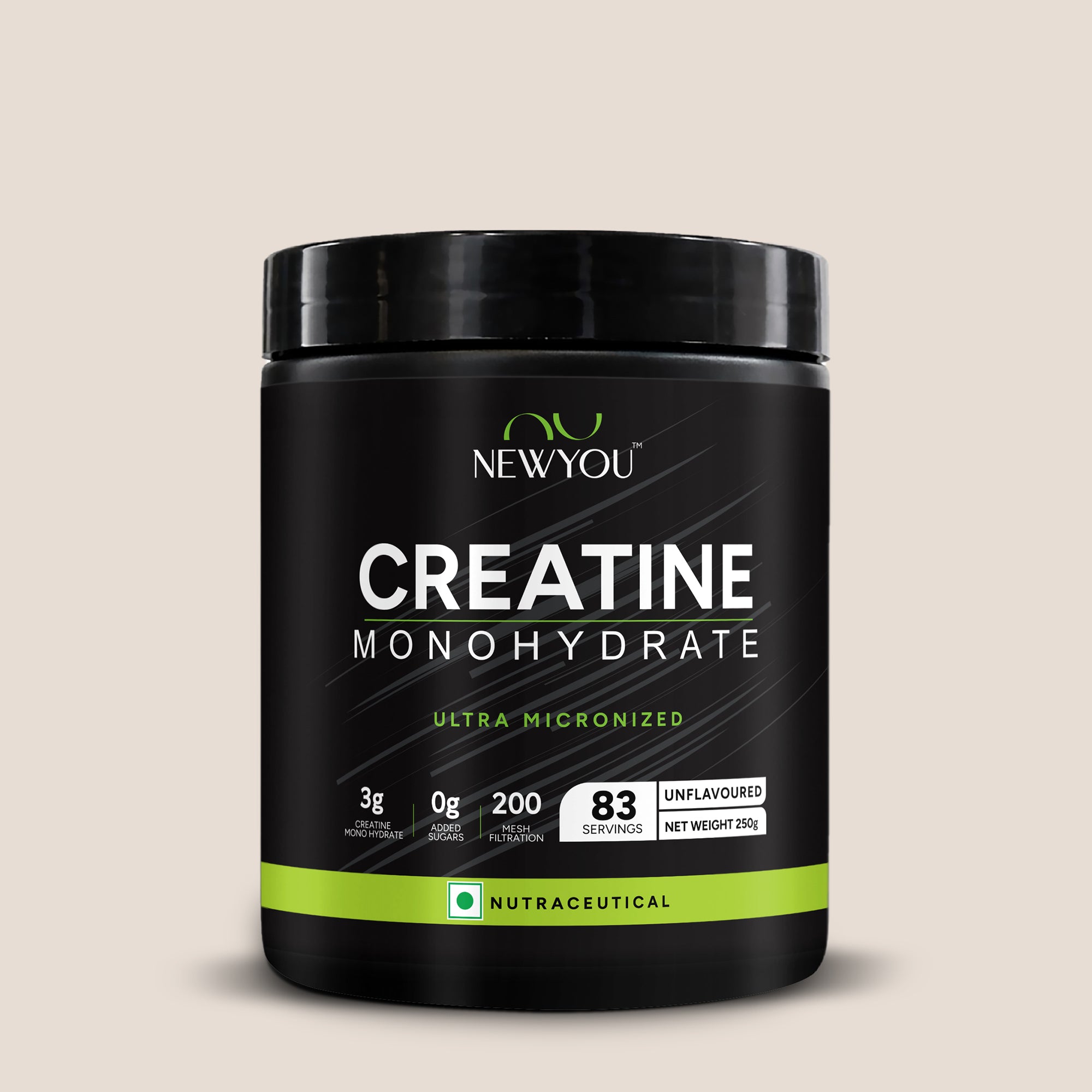 Creatine Monohydrate •Unflavored • 250g
