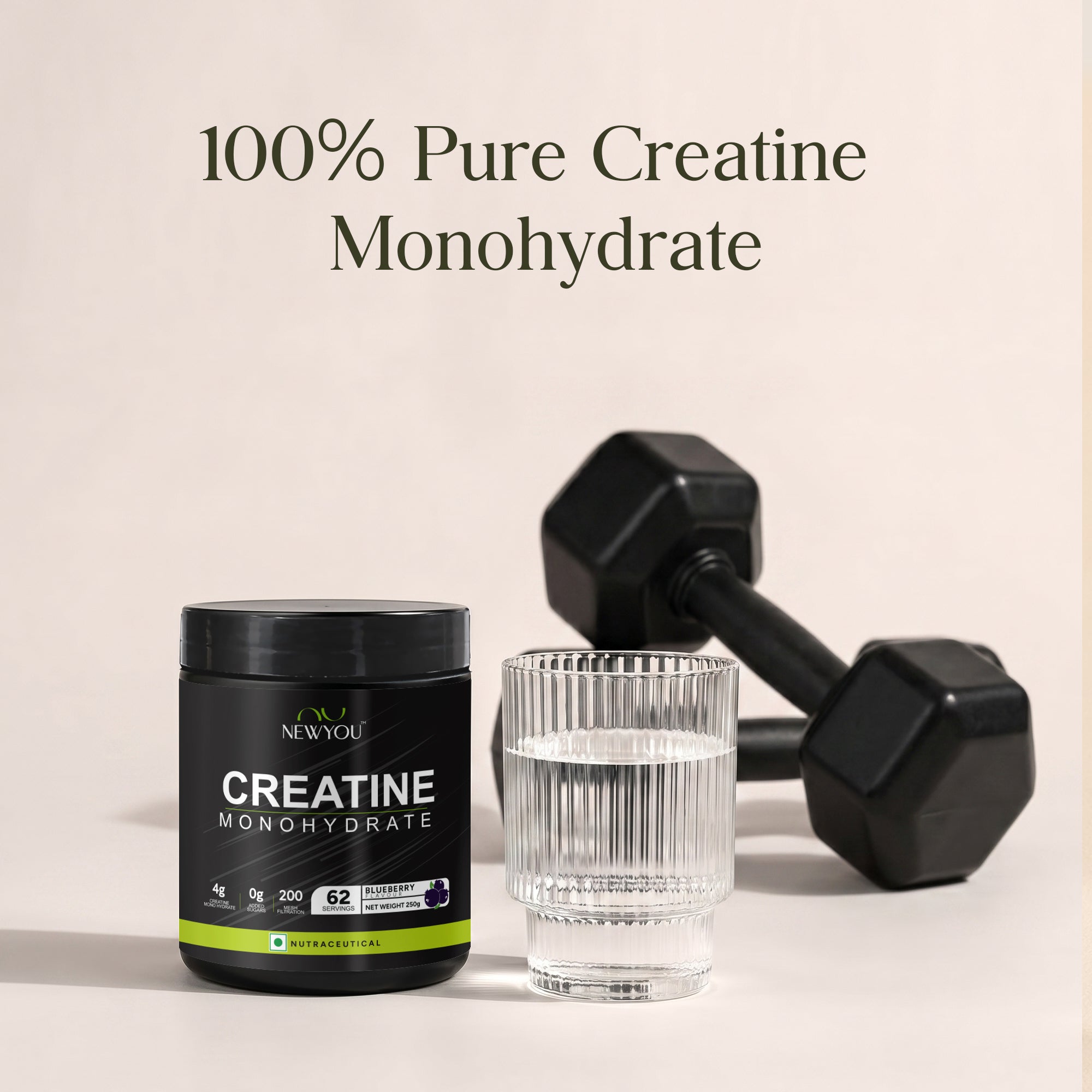 Creatine Monohydrate • Blueberry • 250g