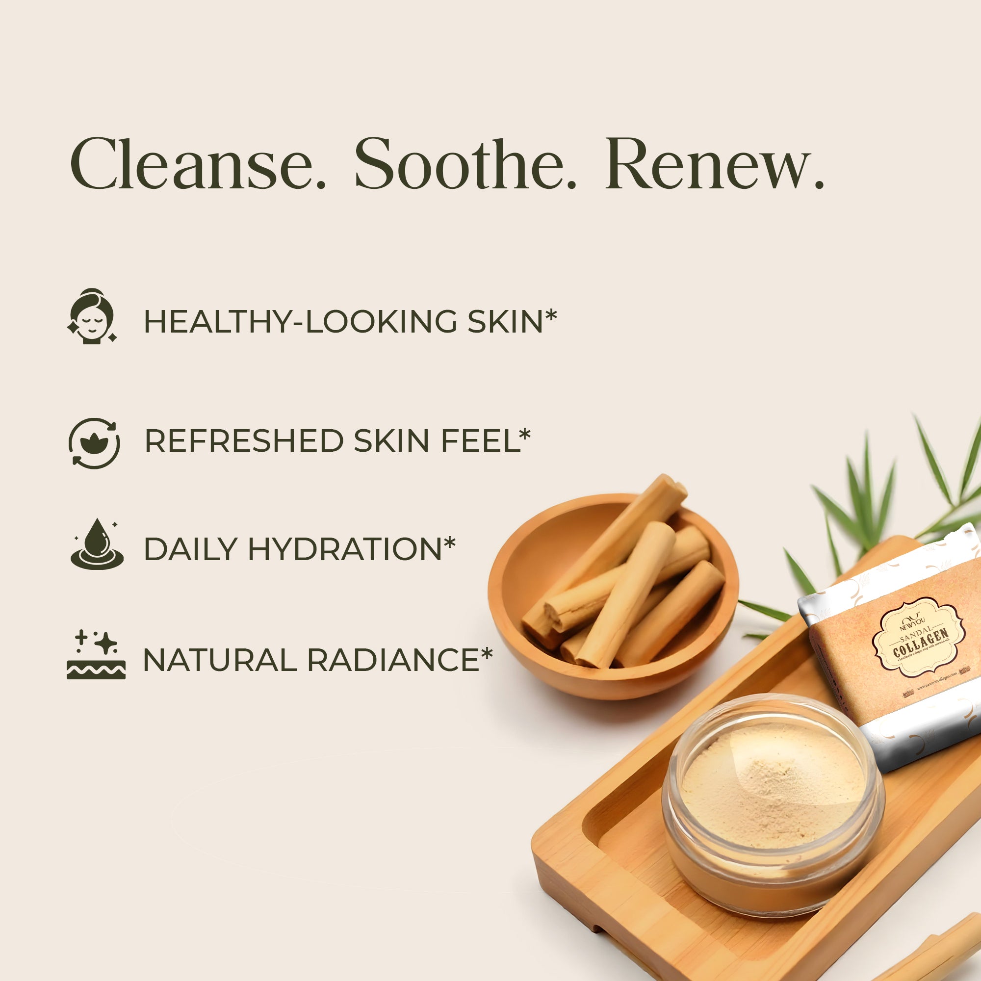 Collagen Sandalwood Soap