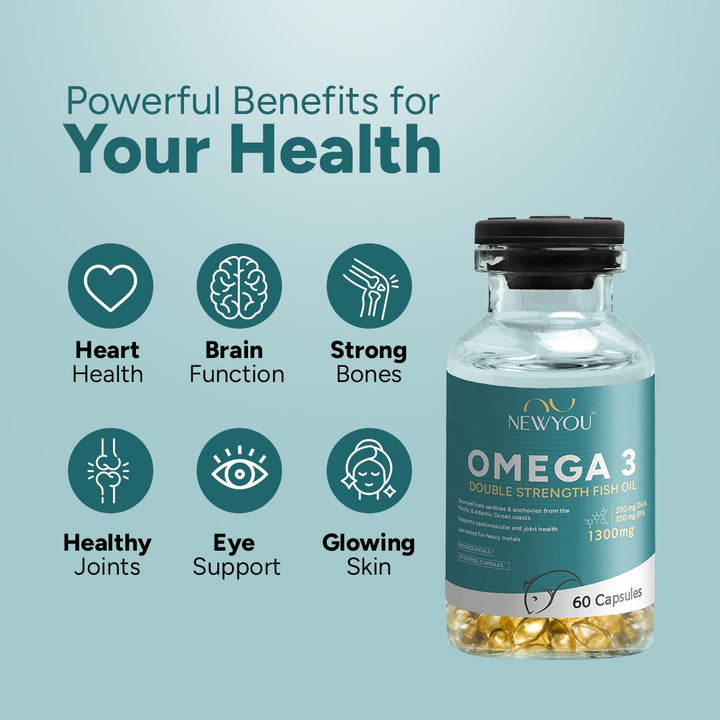 Omega-3 Fish Oil (Double Strength)