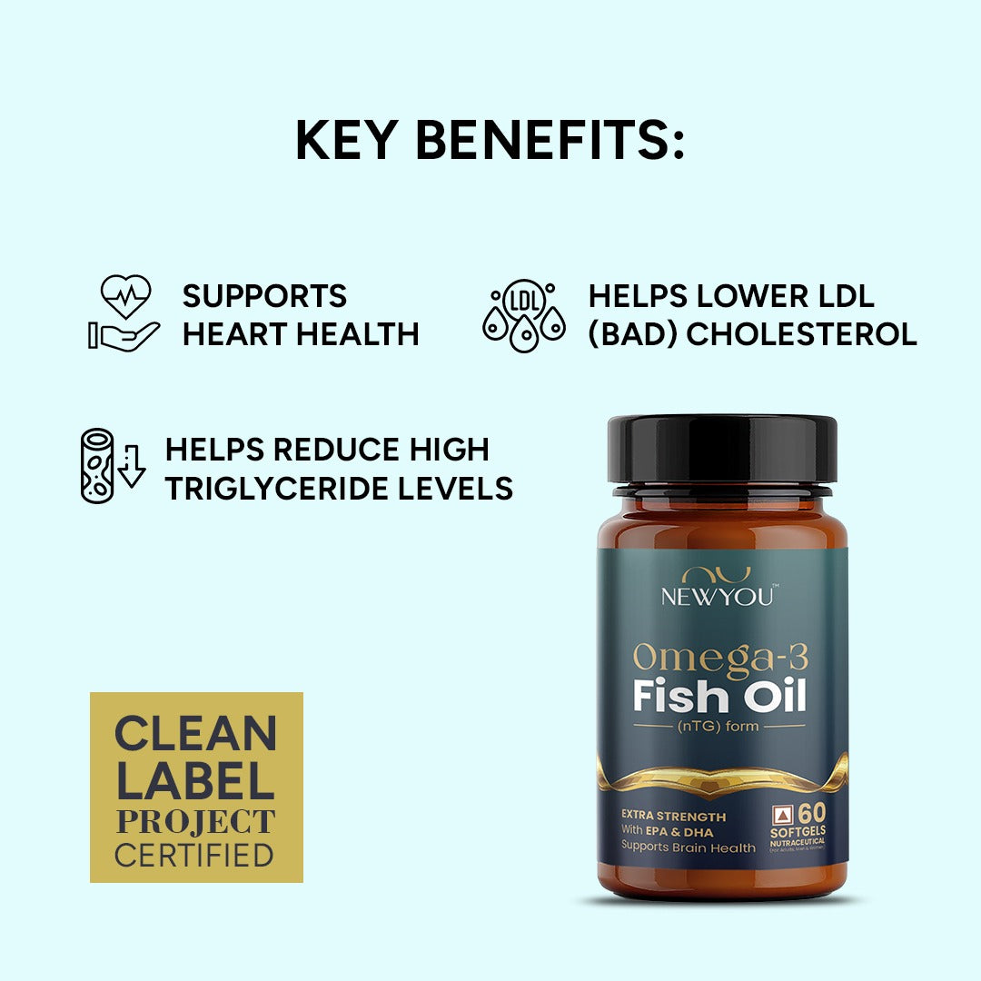 Omega-3 Fish Oil (Double Strength)