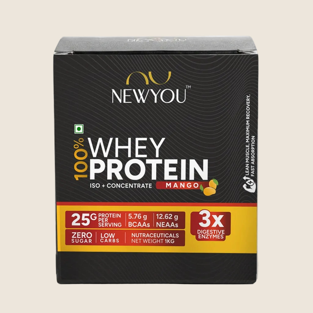 NewYou. Whey Blend • Isolate + Concentrate • Mango • 40g