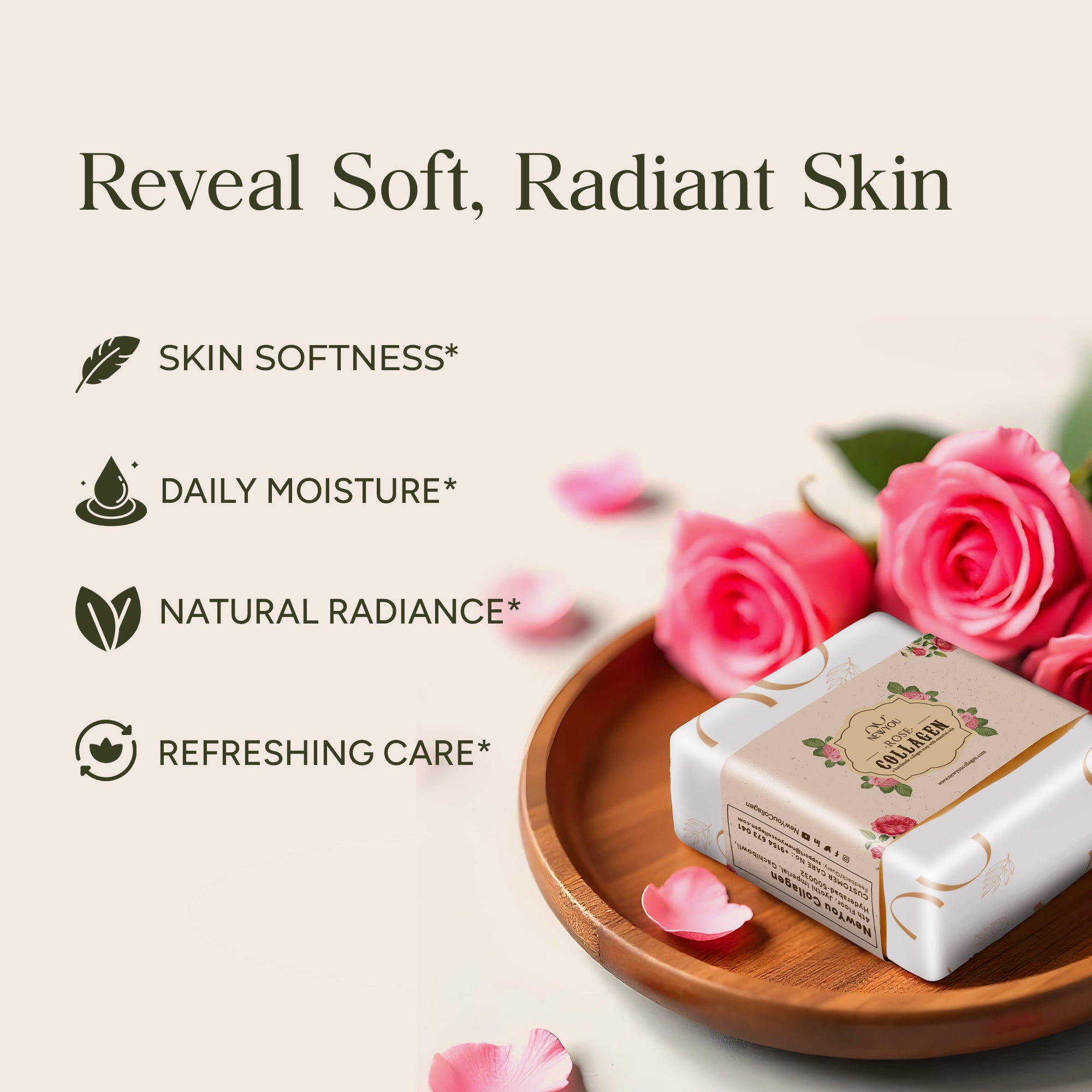 Collagen Rose Soap