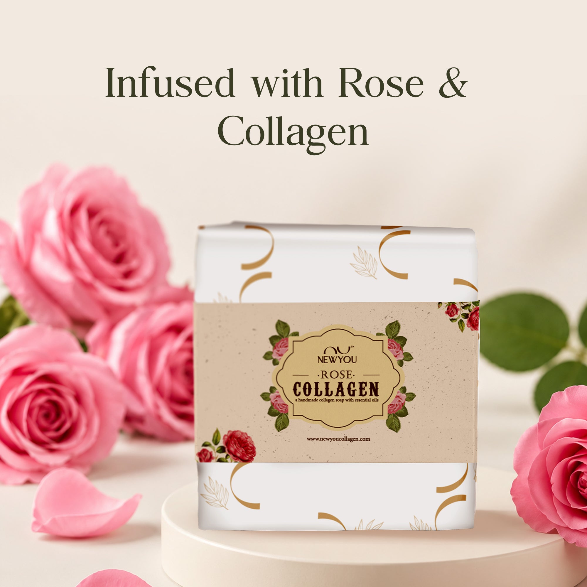 Collagen Rose Soap